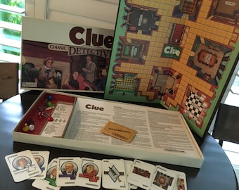 1986 Clue Game 