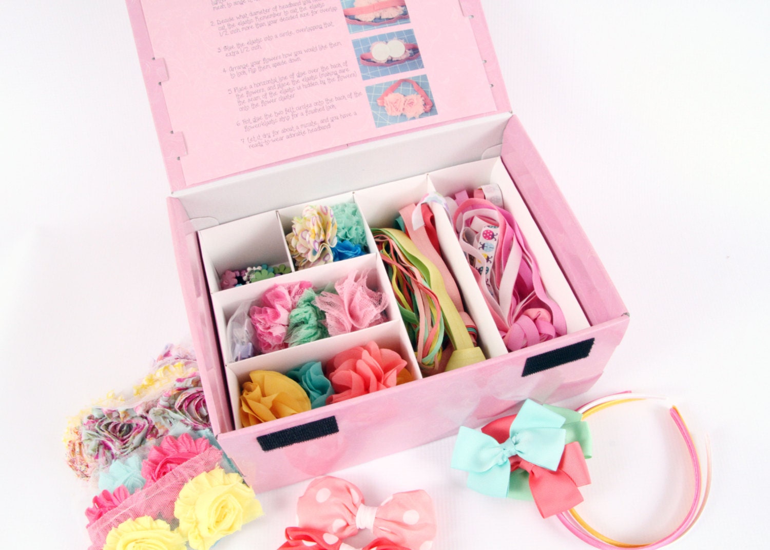 DIY Baby Headband Station Kit Baby Shower by