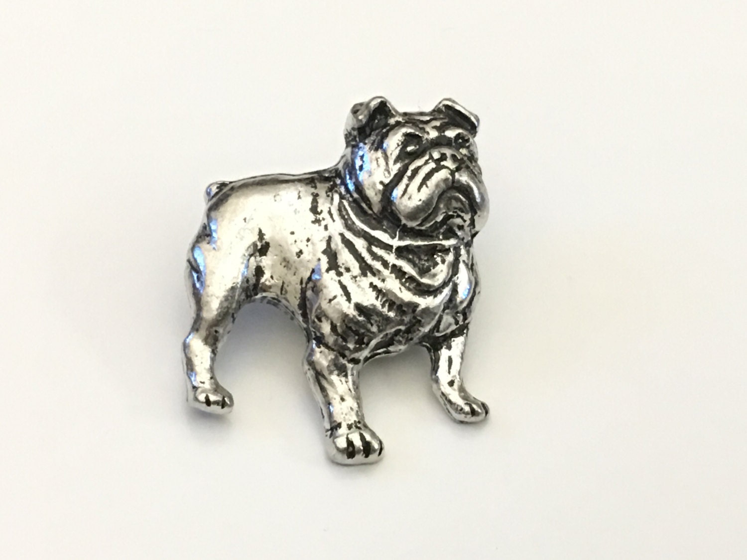 Bulldog Lapel Pin English Bulldog Tie Tack Bulldog Tie Pin