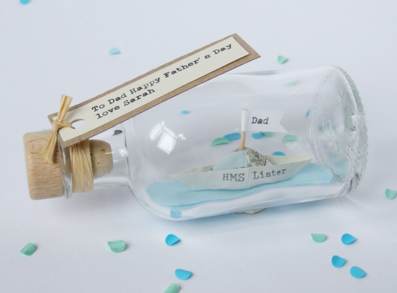 Personalized Father's Day Boat Gift Custom Nautical Gift