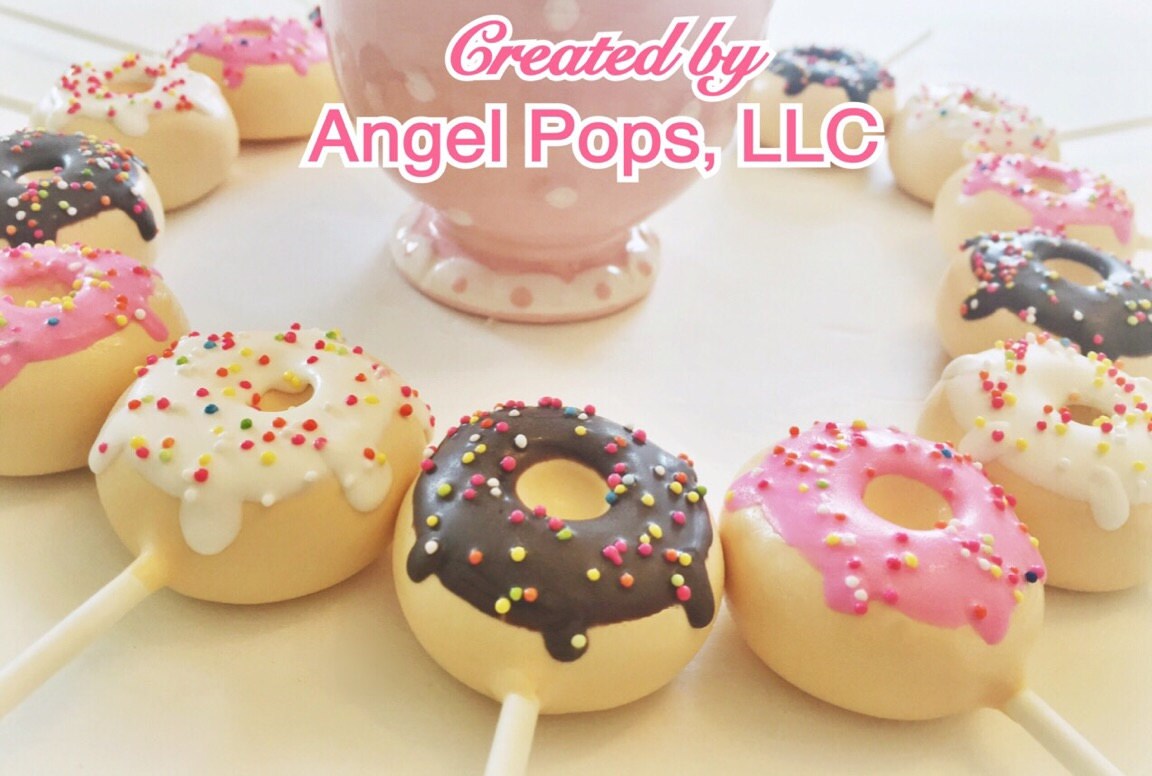 Doughnut Cake Pops by myangelpops on Etsy