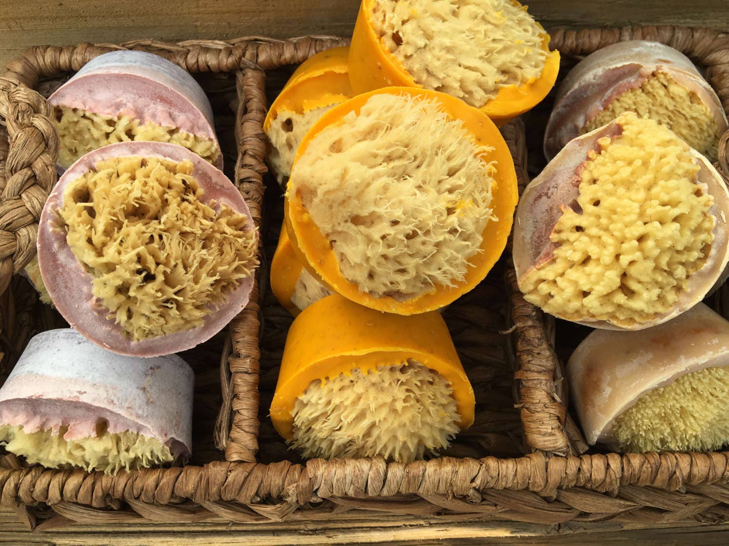 Unique Gift Bath Sponge Soap Sea Sponge Exfoliating Soap