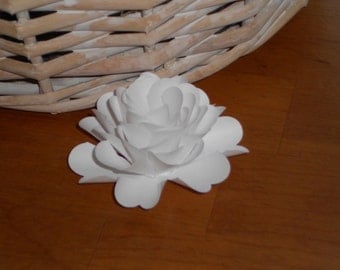 Paper Flower Place Card Holder Set of 10