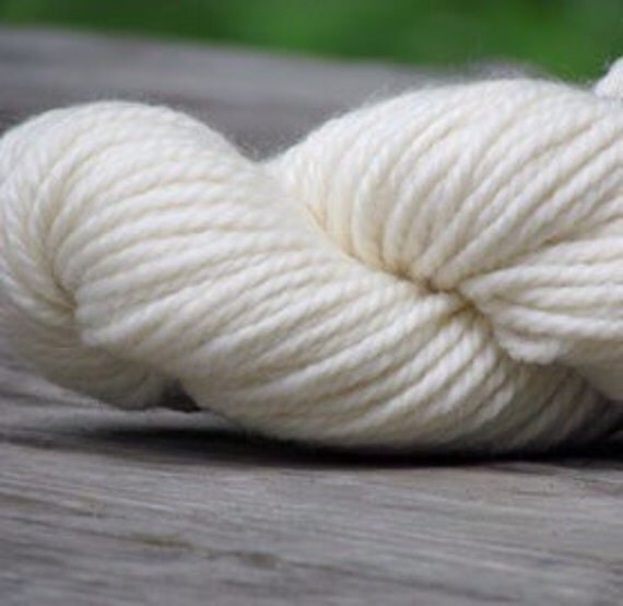 Superwash Undyed Bulky Weight Yarn