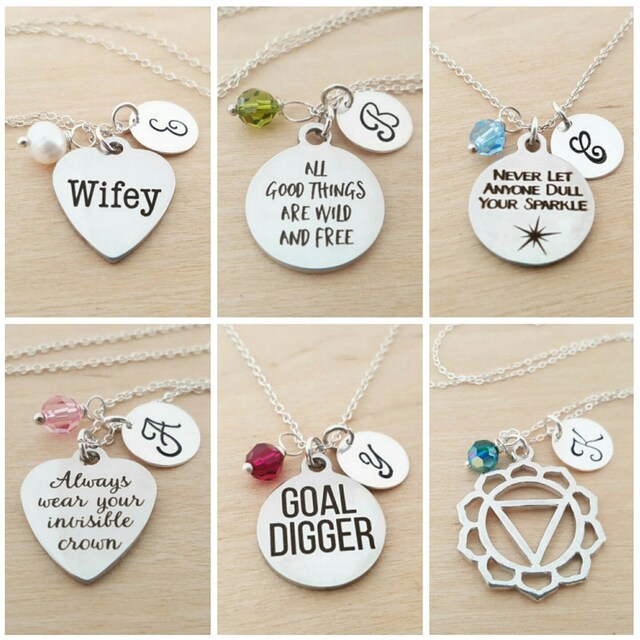 Personalized Jewelry Handmade Just for You by CYDesignStudio