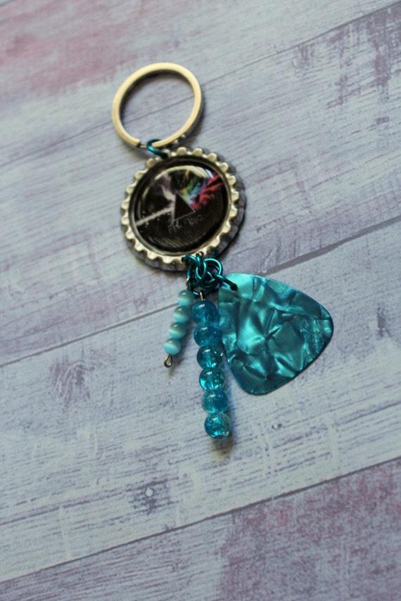 Pink Floyd KeychainPink FloydMusic KeychainBlue