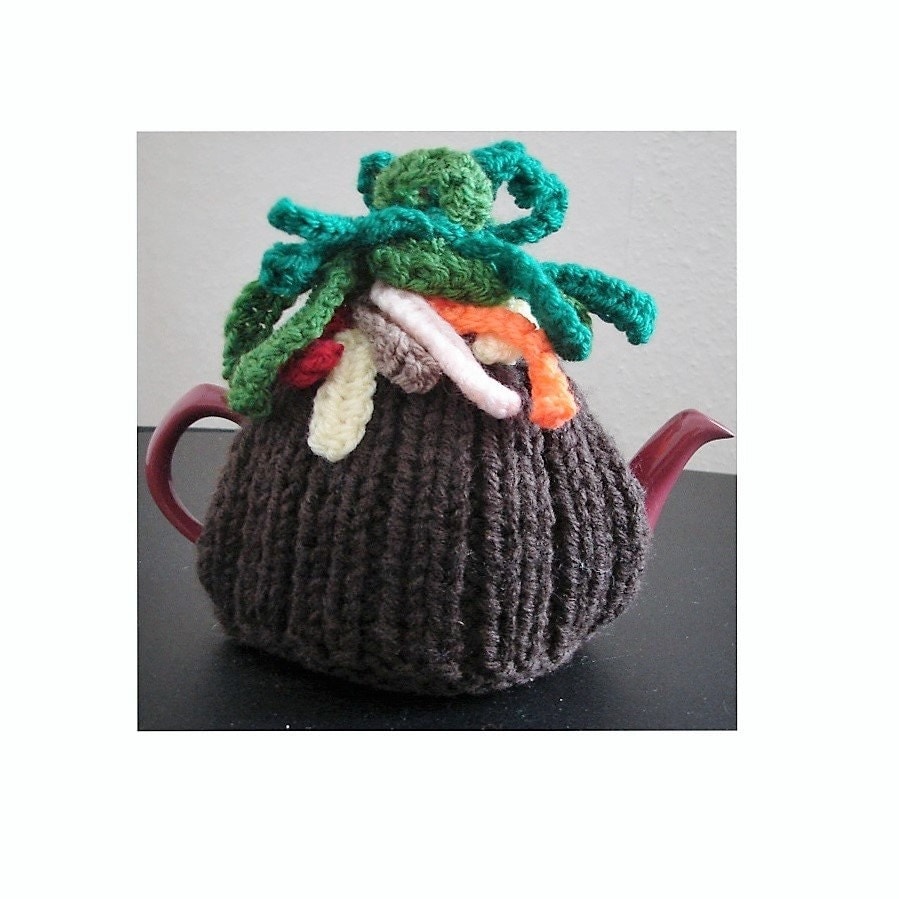 Tea Cosy KNITTING PATTERN Tea Cosy Pattern Knitting