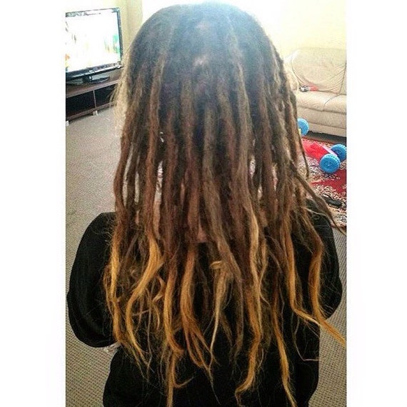 Luxury human hair dreadlock extensions 25 by LazyRogue on Etsy