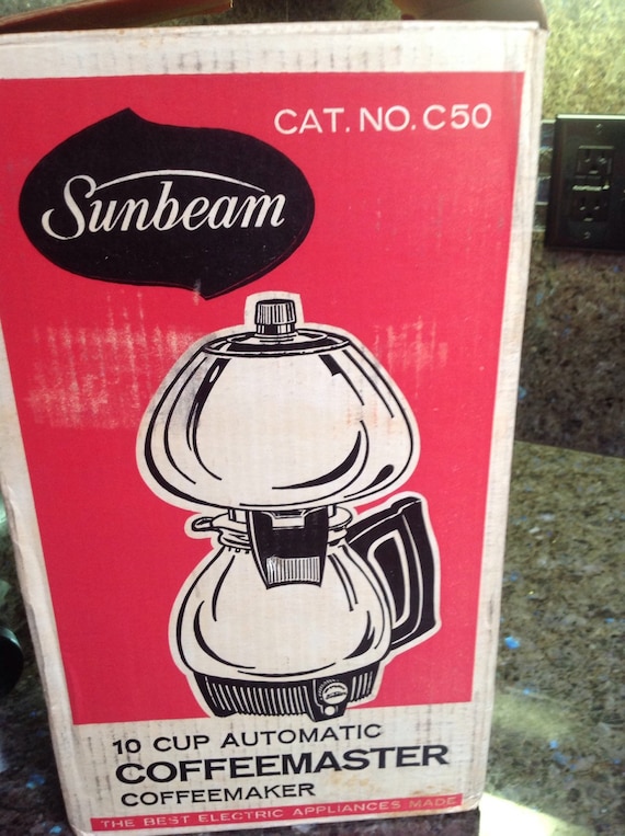 Sunbeam Double Bubble C-50 10 cup Coffee Maker Unused New In