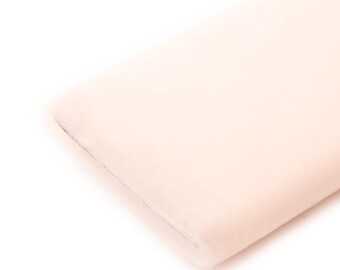 Blush Tulle Fabric, Wedding Tulle Fabric, Wholesale Tulle, Tulle Party Decoration Fabric, Tulle Net Fabric - 40 Yard Bolt - Style 801