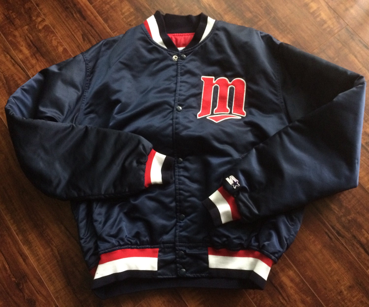 Sale Vintage Retro Minnesota Twins Starter Jacket Xlarge 7987