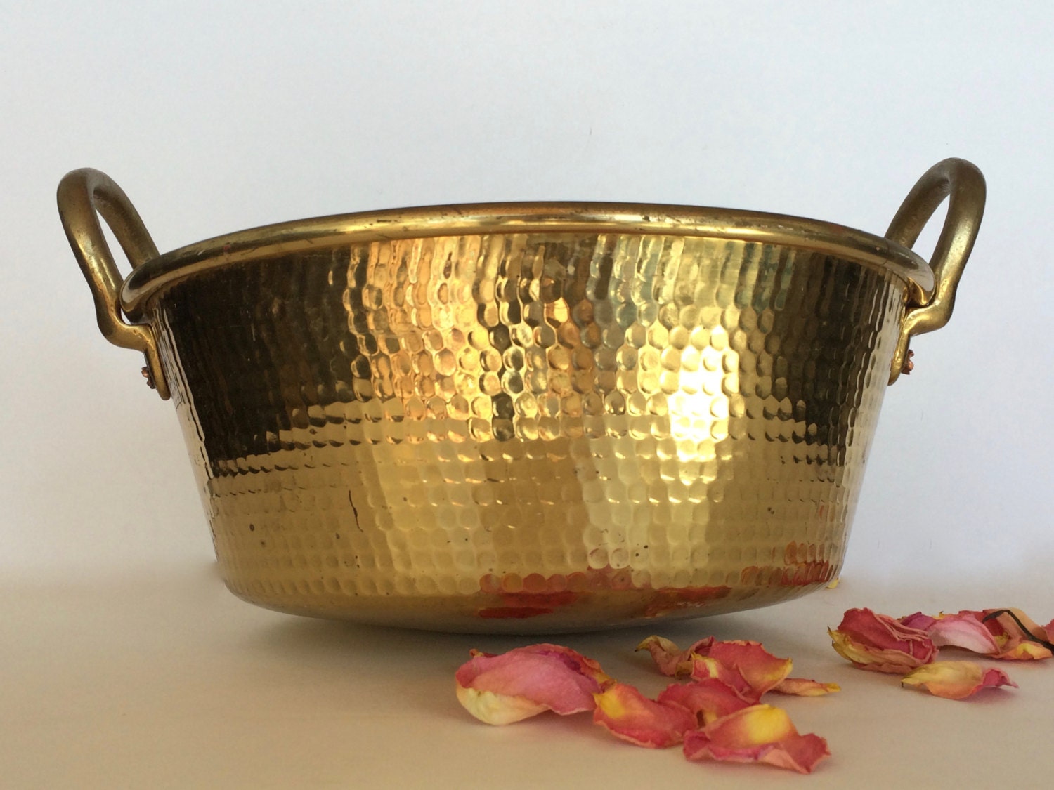 large metal mixing bowl