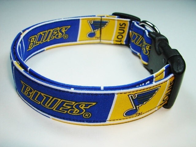 St. Louis Blues Hockey NHL Dog Collar