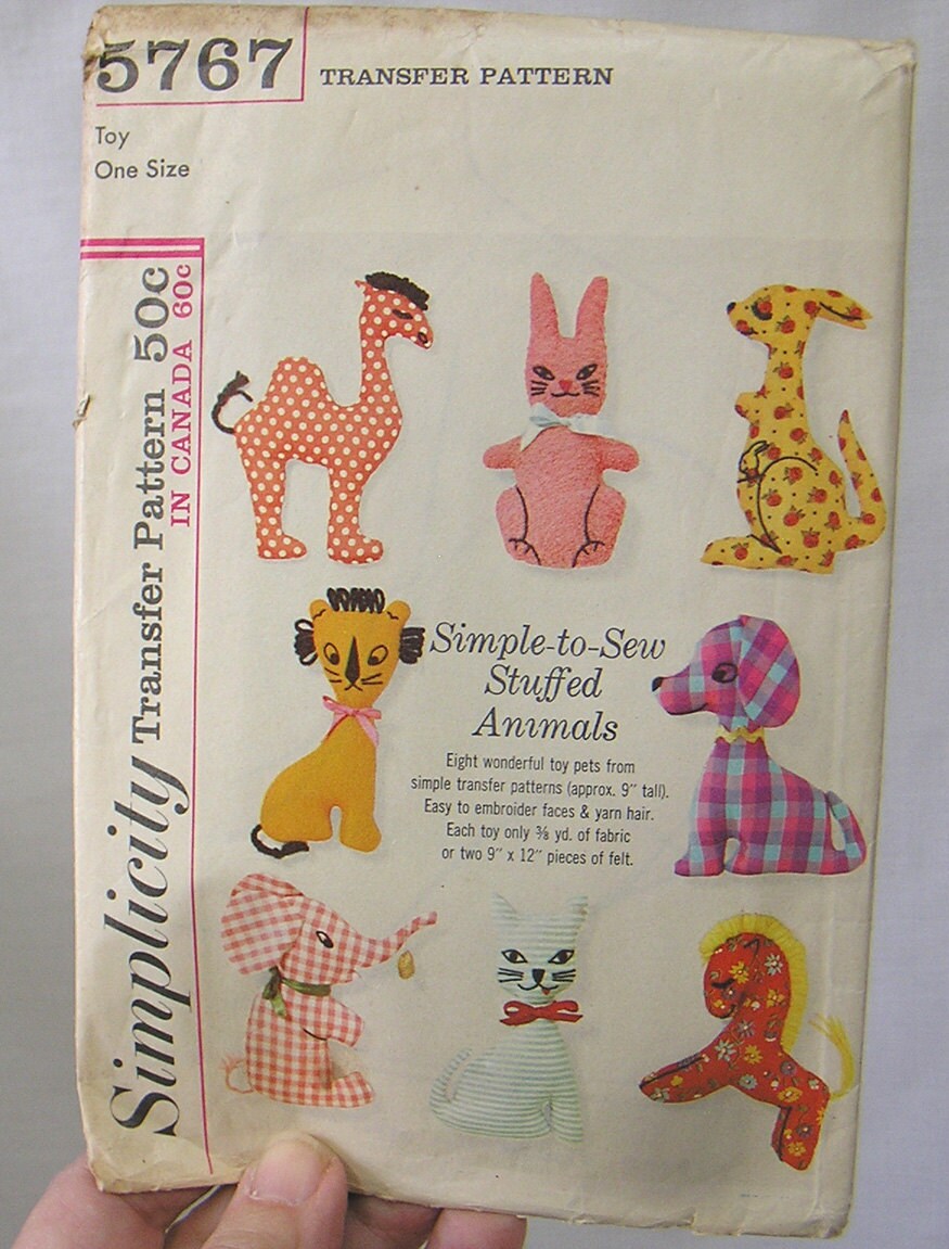 simplicity designs pattern stuffed