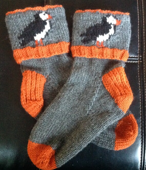 Newfoundland Puffin Socks