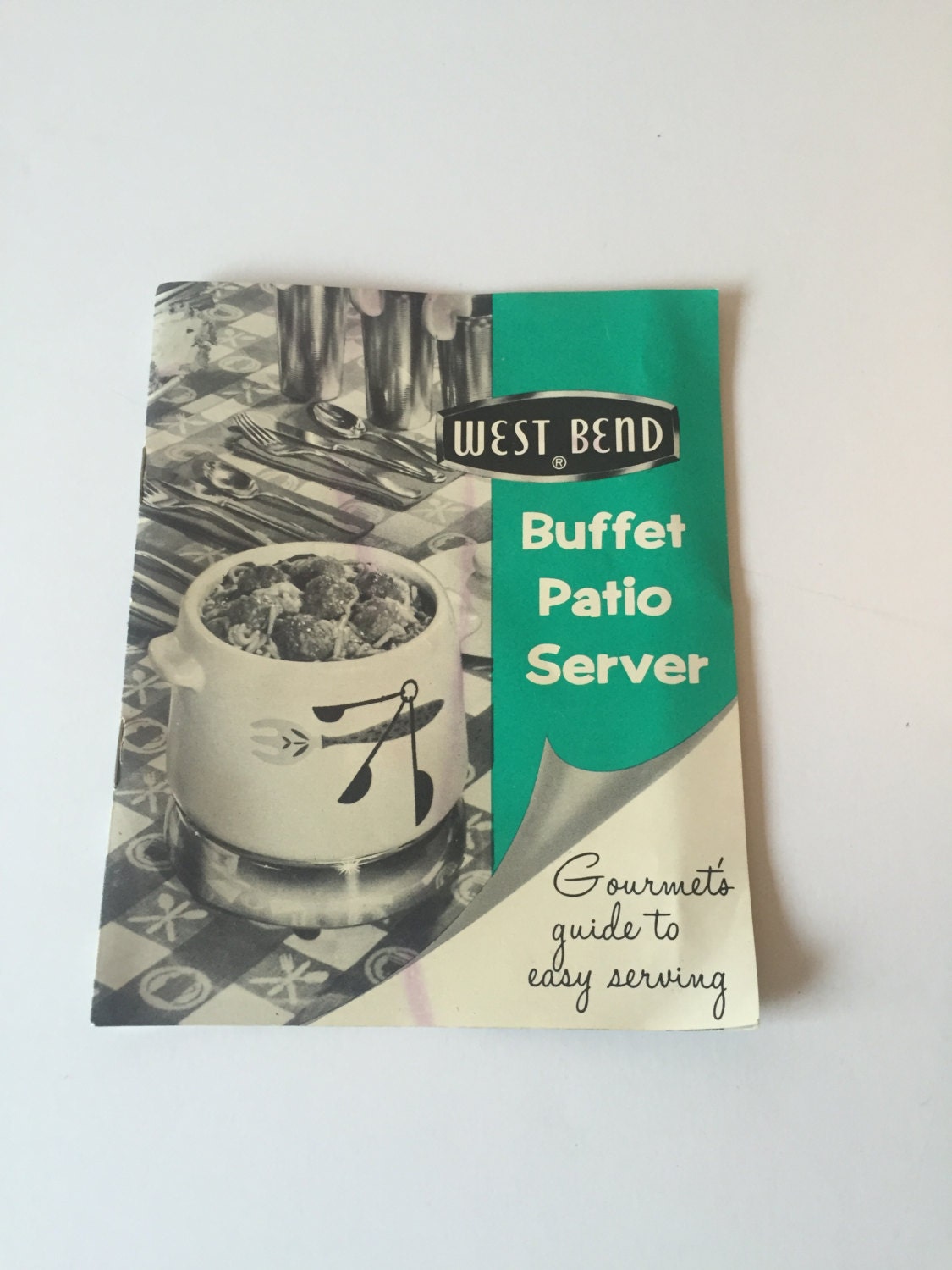 Vintage West Bend Slow Cooker Casserole Dish Food Warmer