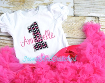 Pink Flock Tulle Fiesta