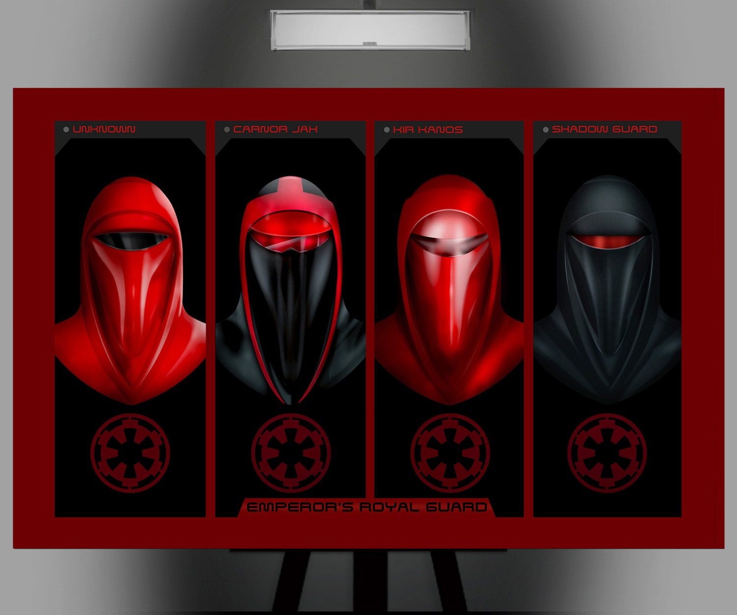 star wars red guard helmet