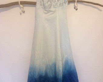Custom Dip Dyed Wedding/Prom Dress