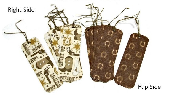 Western Cowboy Theme Bookmarks Teacher by BookWhispererOnEtsy