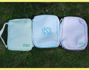 Monogrammed Bible Cover - Seercuker | Book Cover | Personalized Bible Cover | Baptism Gift