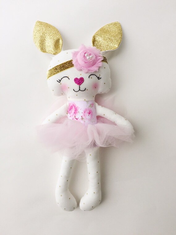 bunny ballerina doll