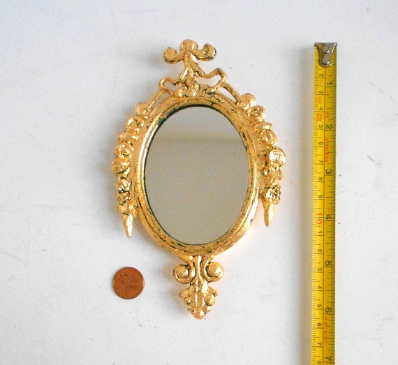 Mirror Gold Oval Mirror Gold Frame Small Wall Gold Mirror