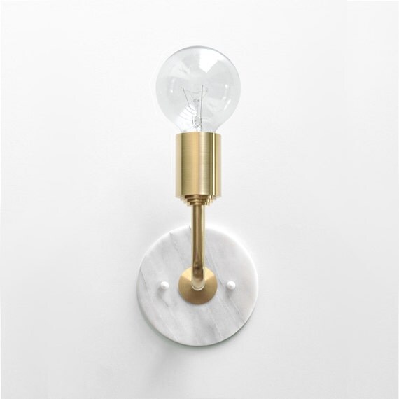 Wall Sconce Marble Sconce Wall Light Wall Lamp Modern