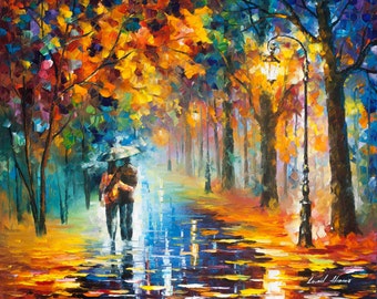 Image result for autumn oil painting leonid afremov