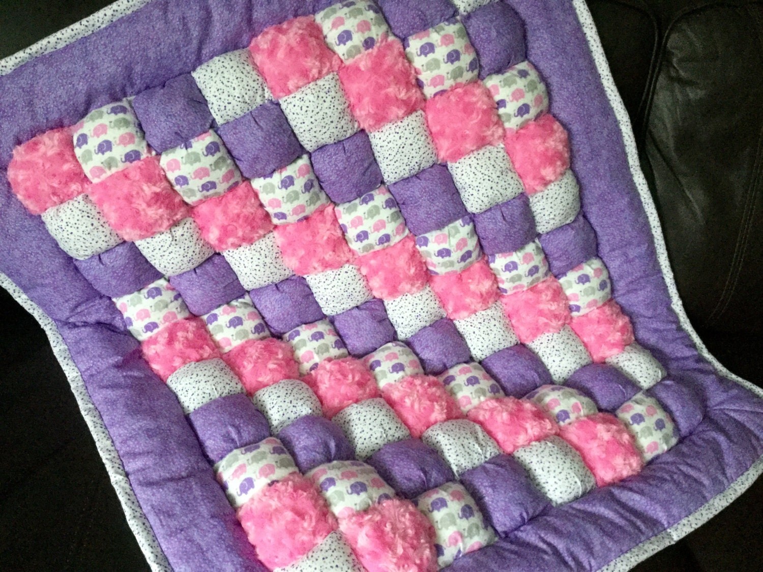 Easy Crochet - Puff Shells Baby Blanket / Scarf - YouTube