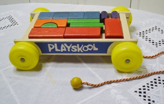 coloroll playskool wagon