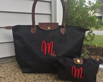 Monogram Tote Bag - Personalized - Tote Bag - Many Colors