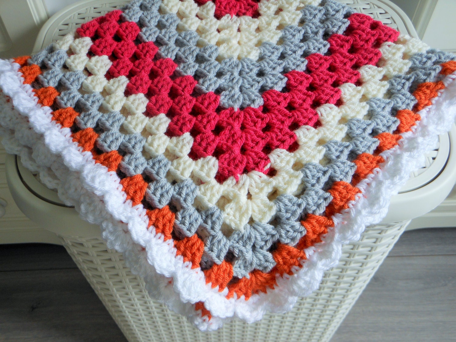 Cat lover gift crochet pet blanket for dogs by Justbabydelights