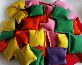 Mini Cornhole Bags 2", 3", 4" Kids Game
