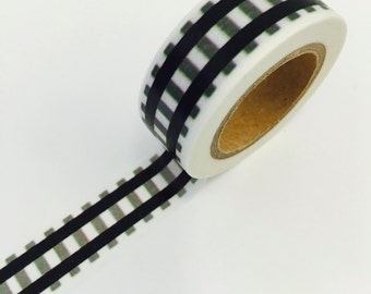 Train Track Washi Tape Scrapbooking Decoration Sticker - Transportation (511)
