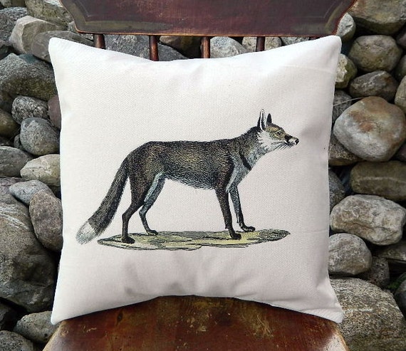 plow and hearth fox pillow