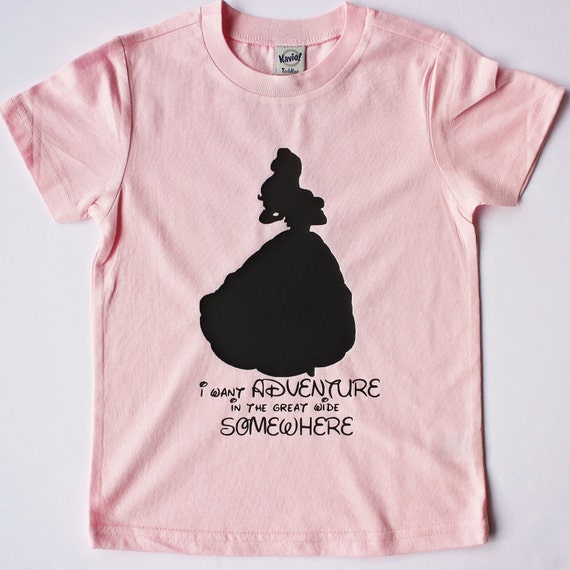 Princess Inspired TShirt for Infants Toddlers by CaydenAndCo