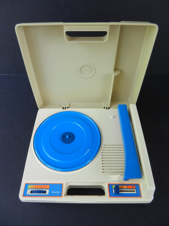 80s fisher price record player