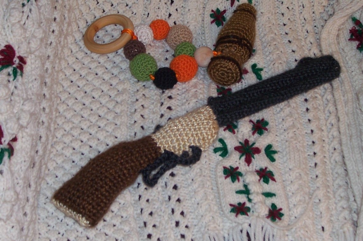 Crochet Henry Rifle Littlest Hunter Rifle pattern photo