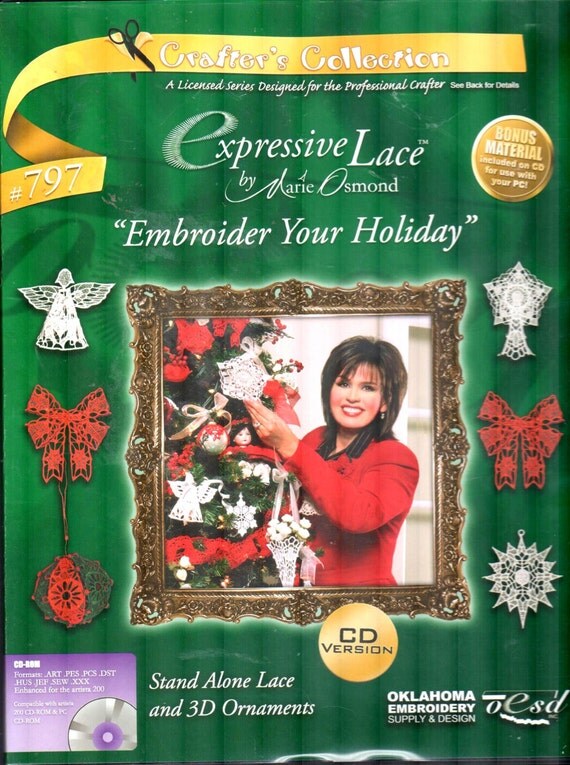 Oesd 797 33 holiday lace embroidery designs expressive lace Oesd 797 33 holiday lace embroidery designs expressive lace
