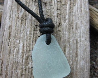 Surfer Sea Glass choker, beach glass surfer necklace, SeaglassWithATwist