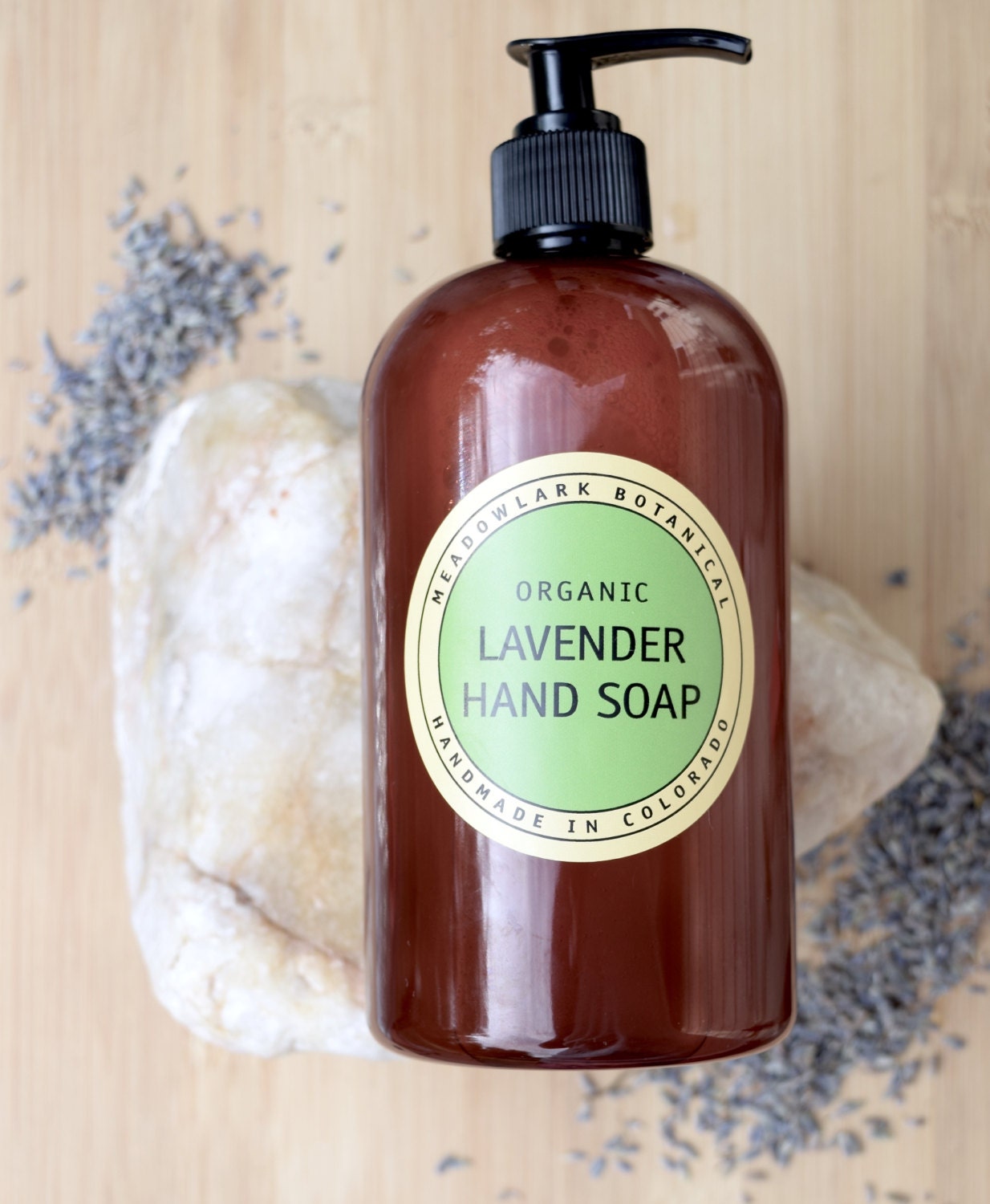 French Lavender Liquid Soap Moisturizing Vegan Hand Soap