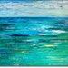 Acrylic Painting Large Canvas Art Original Abstract Beach Wall