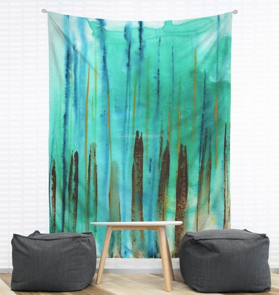 Strand zaun bedruckten duschvorhang von janetanteparadesigns