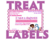 Free printable doc mcstuffins prescription labels