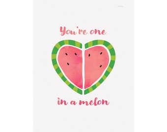Download One in a melon | Etsy