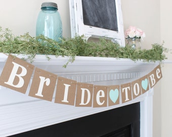 Bride to Be Banner-Choose Your Color-Bachelorette Party-Bridal Shower Decoration-Wedding Photo Prop-Wedding Sign-Engagement Banner