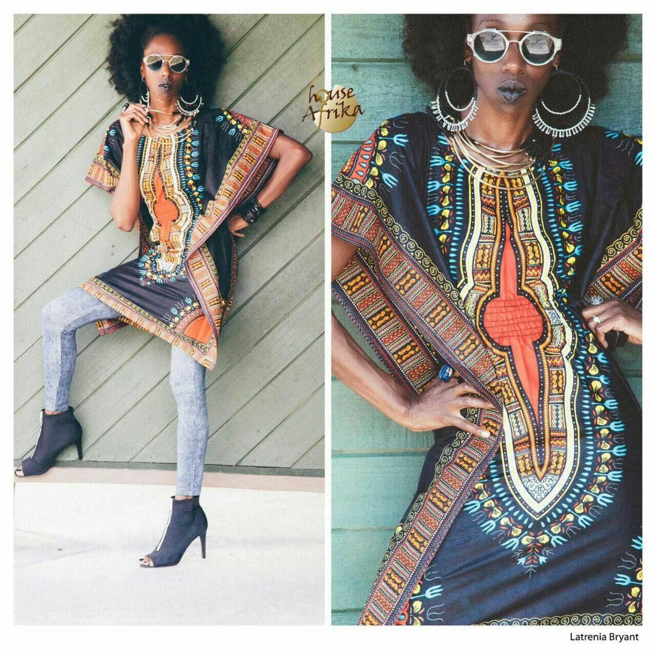 dashiki and kaftan