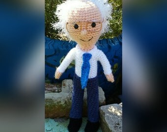 Bernie - Bernie Sanders Doll ***Crochet Pattern***