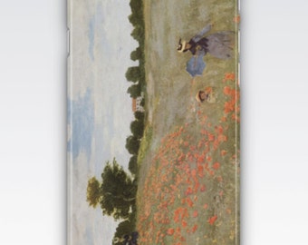 iPhone 6s Case, iPhone 6 Plus Case, iPhone 5s Case, iPhone SE Case, iPhone 5c Case, iPhone 7 case - Poppy Field Coquelicots by Claude Monet